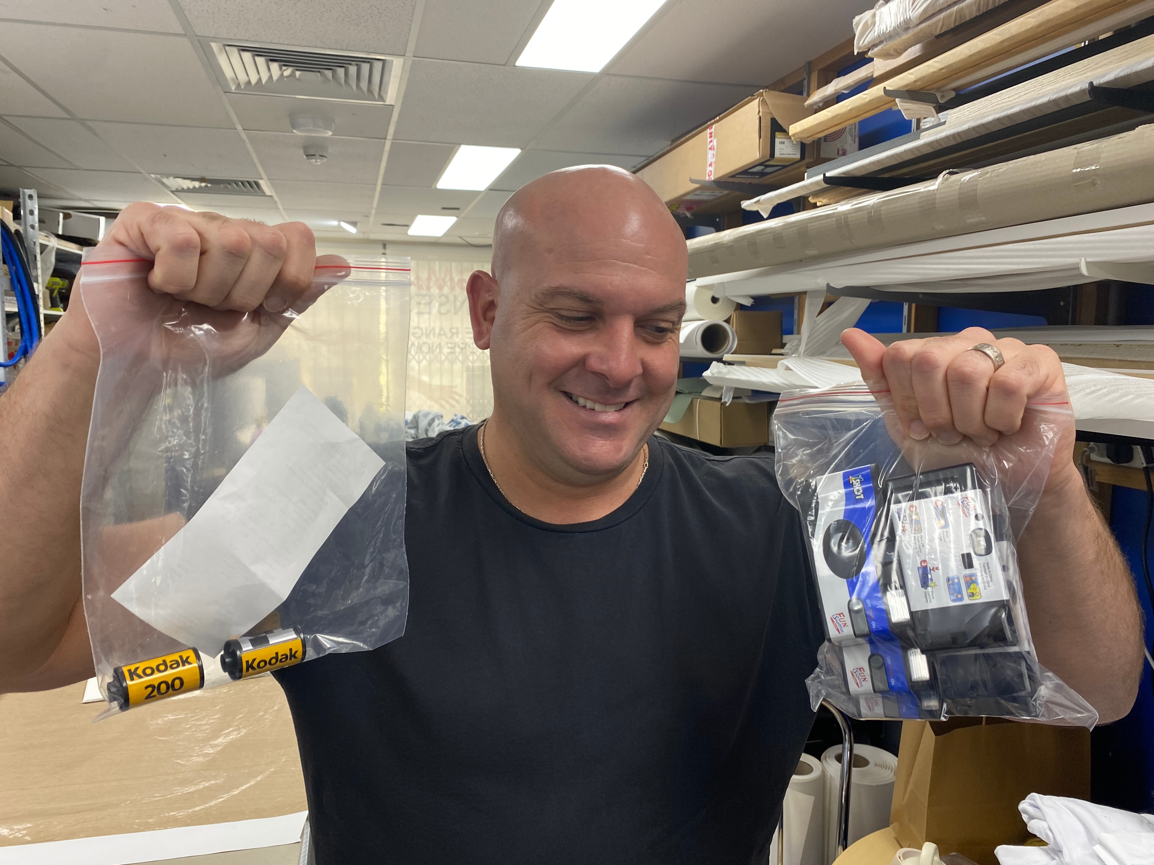 Film cameras make a comeback as new generation falls…