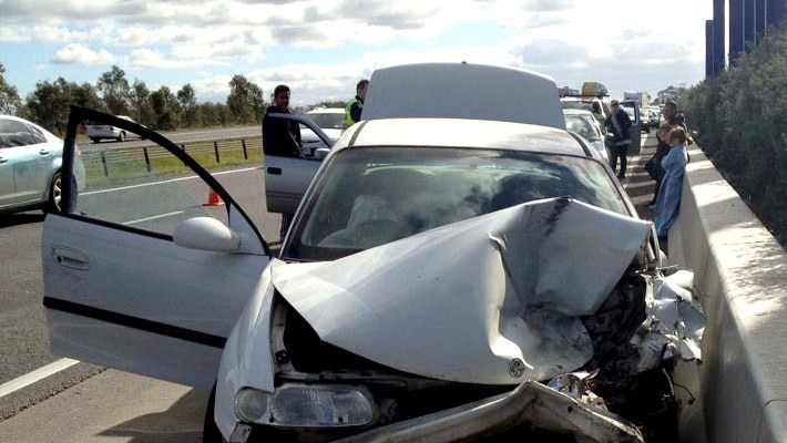 Learner driver pleads guilty to roadblock crash