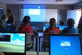 Students in a Northern Territory classroom.