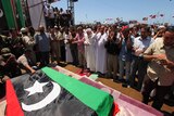Libyans mourn slain rebel general