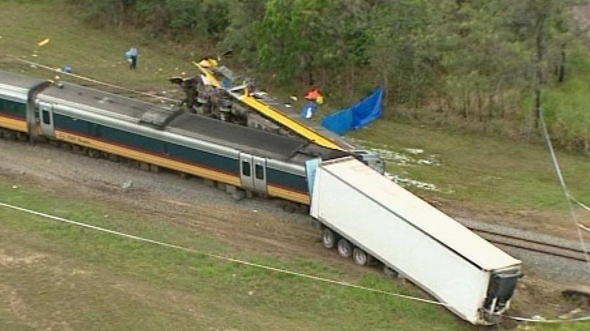 The train's two drivers were killed in the accident.
