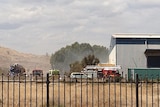 Blaze at Wingfield recycling premises