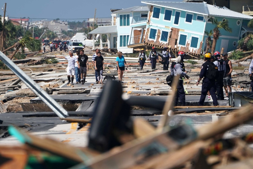 About 1,000 people lived in Mexico Beach where Hurricane Michael made landfall.