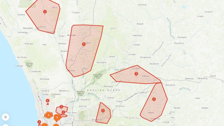 Western Power says the cut to around 100,000 customers was from a load-shedding event.