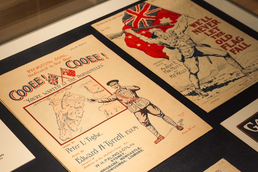 Patriotic song posters