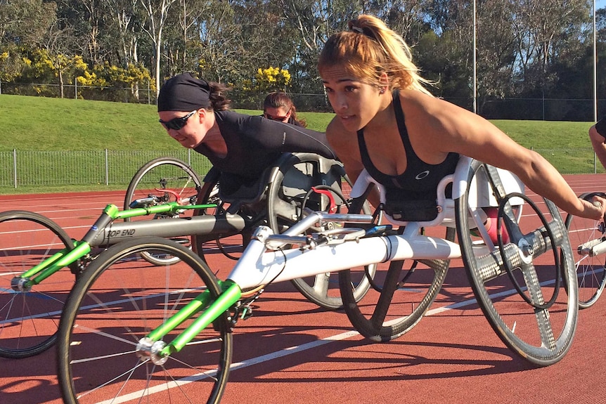 Wheelchair athlete Madison de Rozario