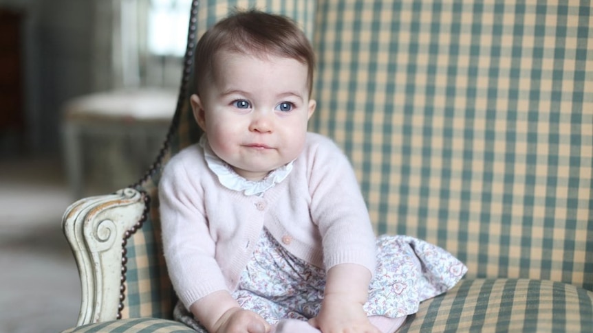 Princess Charlotte, daughter of the Duke and Duchess of Cambridge