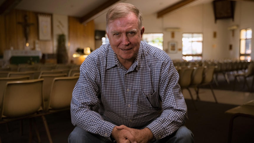 Mount Isa Catholic parish priest Father Mick Lowcock