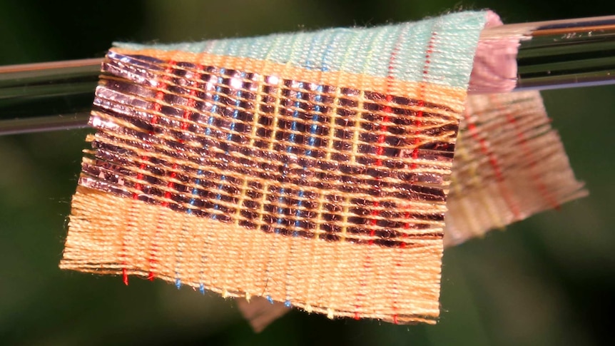 Fabric that generates electricity