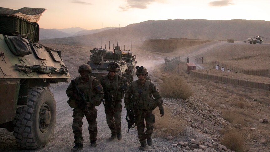 French soldiers in Afghanistan