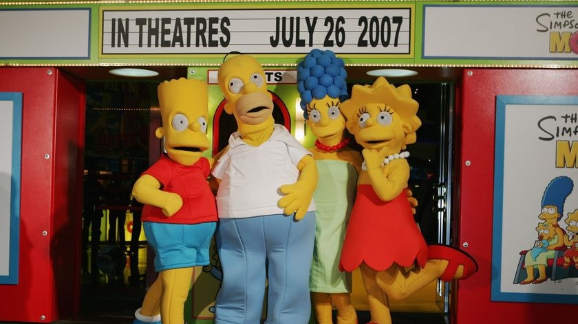 The Simpsons Movie Australian premiere