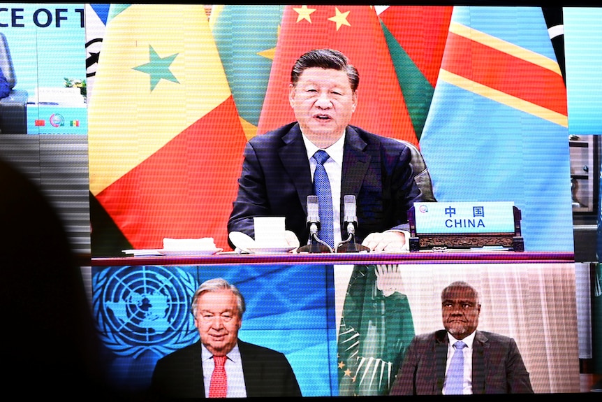 Xi Jinping de China en el Foro de Cooperación China-África