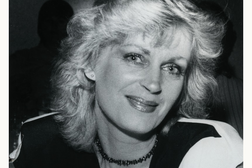 A black and white photo of Nanette Ellis.