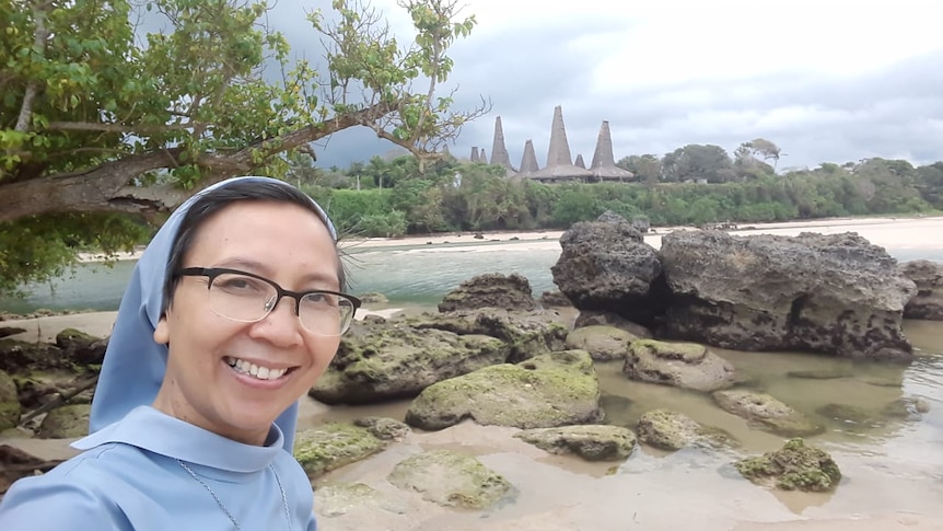 Suster Laurentina  PI dari JPIC- Divina Providentia di Kupang.