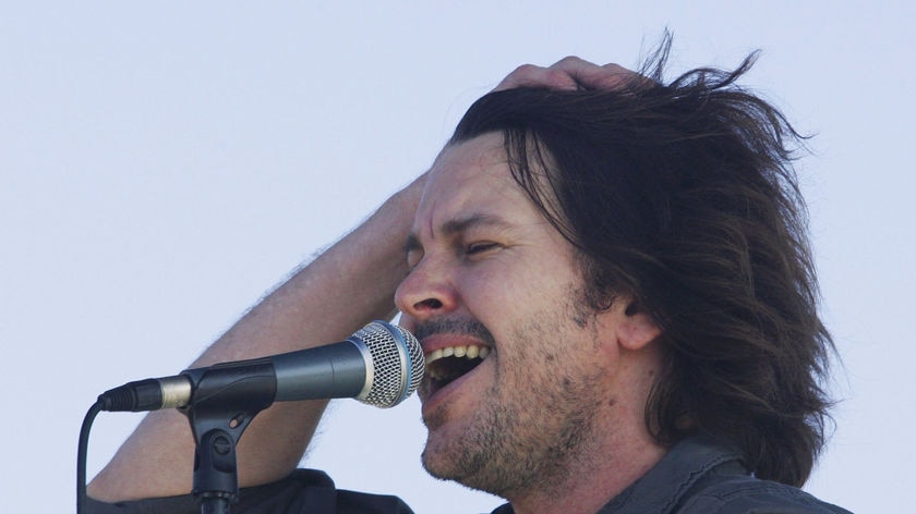 Bernard Fanning of Powderfinger whose latest album includes a song about black deaths in custody. (File photo)