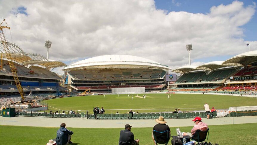 This will be the first international cricket has seen of the new horse-shoe colosseum.