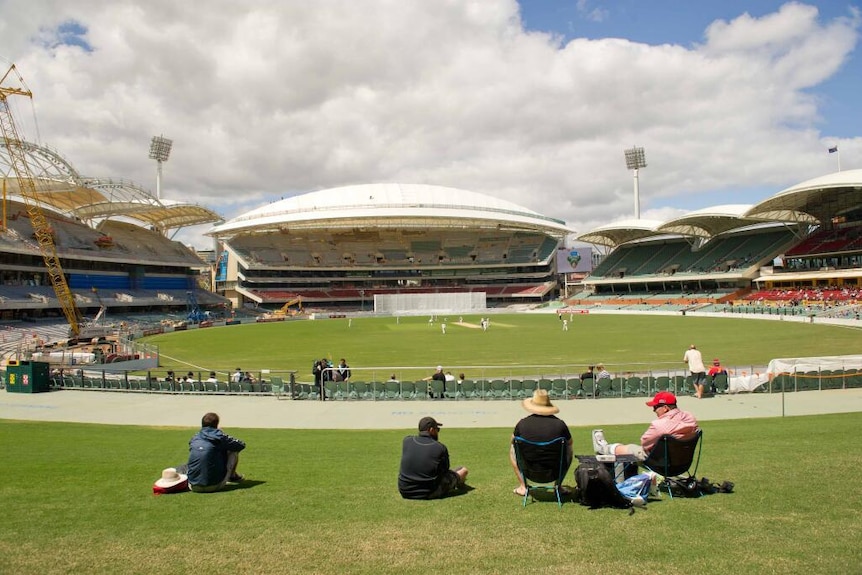 This will be the first international cricket has seen of the new horse-shoe colosseum.