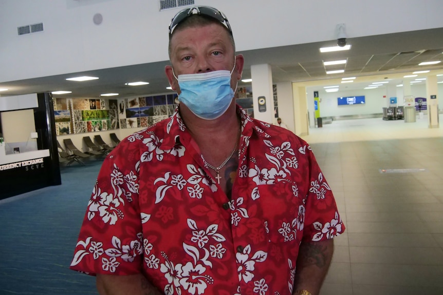 Shane Robinson at Darwin Airport