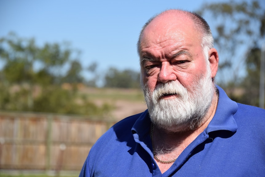 Foto de cabeza de Paul Hurley, residente de Ipswich, al oeste de Brisbane.