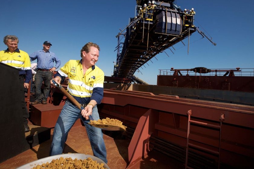 FMG's maiden shipment of iron ore