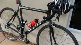 Police photo of racing bike model that was stolen from an Adelaide bike store worker