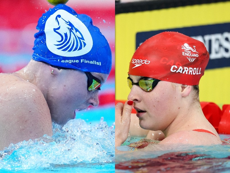 Ursula and Astrid Carroll composite photo.