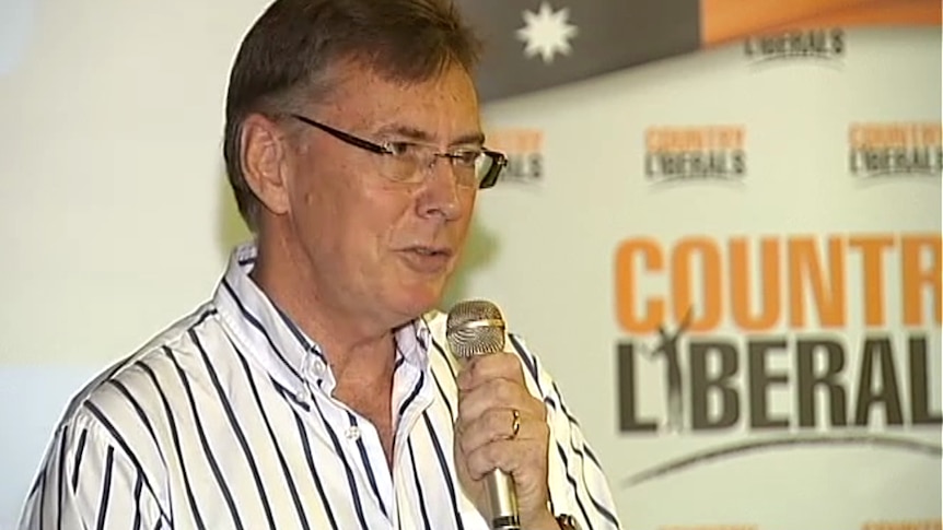 Terry Mills addresses NT Country Liberals
