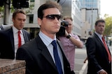 Danny Nikolic leaves the Melbourne Magistrates court