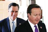 Mr Romney downplayed the significance of his comments at a meeting with David Cameron.