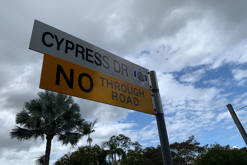 A street sign which reads Cypress Drive