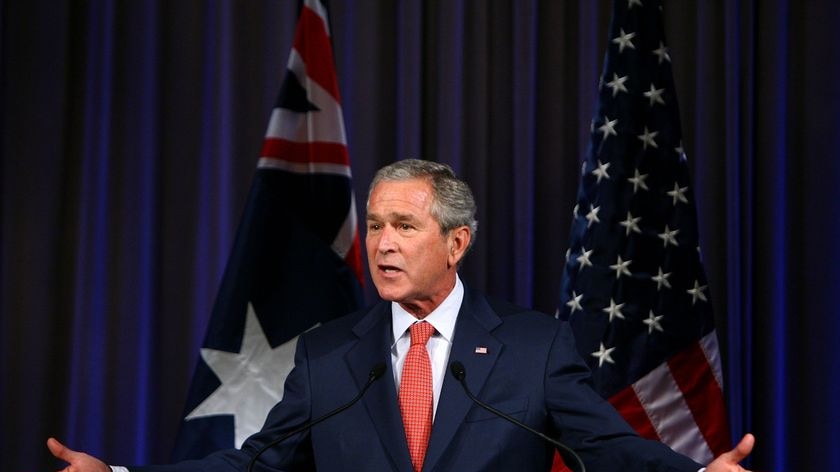 George W Bush at APEC