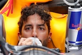Daniel Ricciardo during Belgian Grand Prix practice