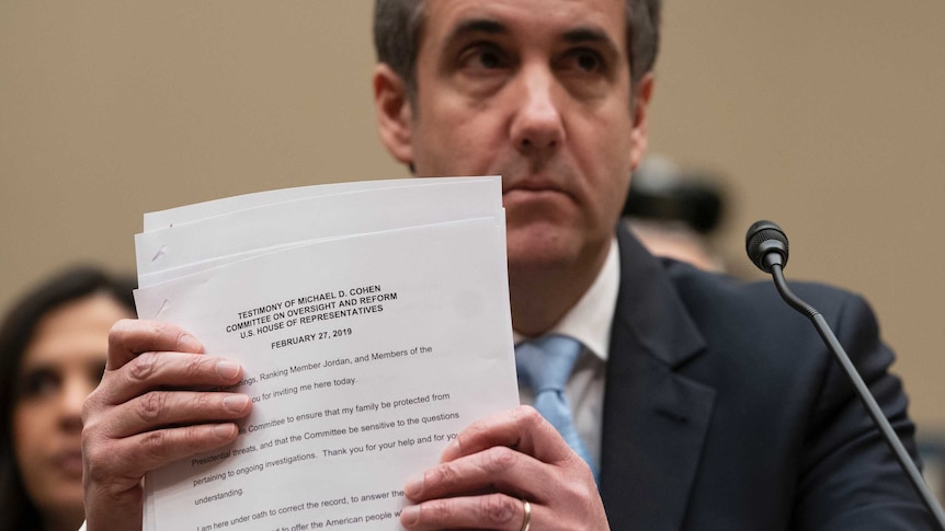 Michael Cohen gave damning evidence against Donald Trump.