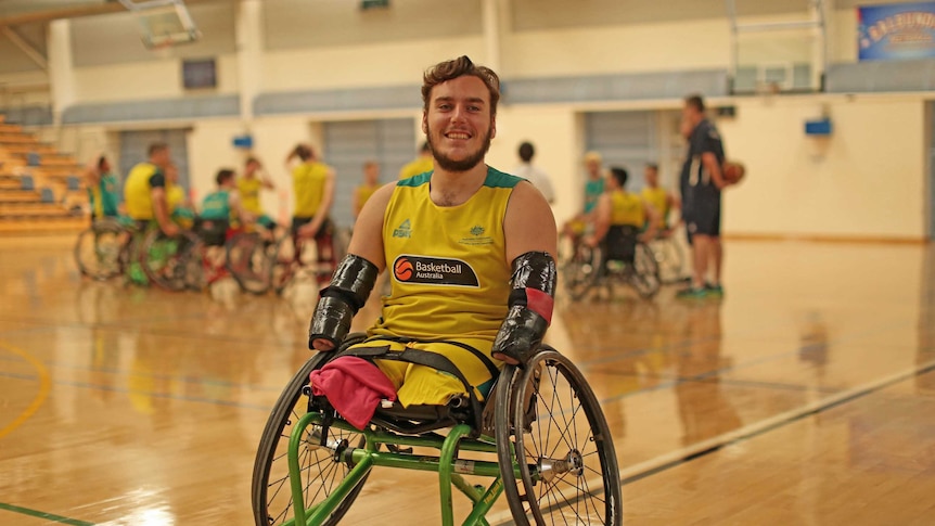 Josh Nicholson, wheelchair basketballer