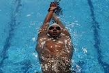 Gede Siman Sudartawa mid backstroke