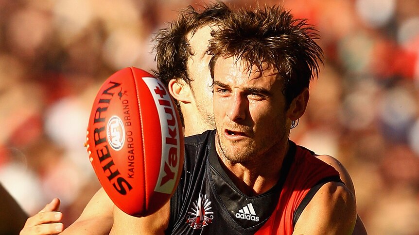 On the sidelines ... Jobe Watson (Getty Images: Quinn Rooney)