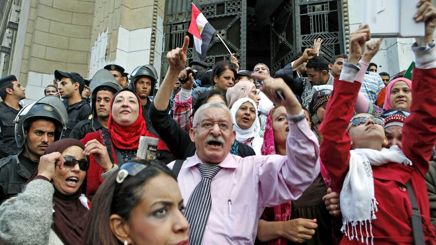 Anti-Morsi protesters