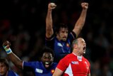 Williams reacts as France celebrates victory