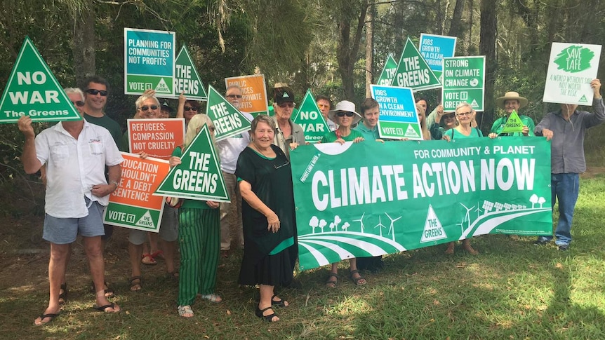 Greens team for 2016 federal election in Cowper