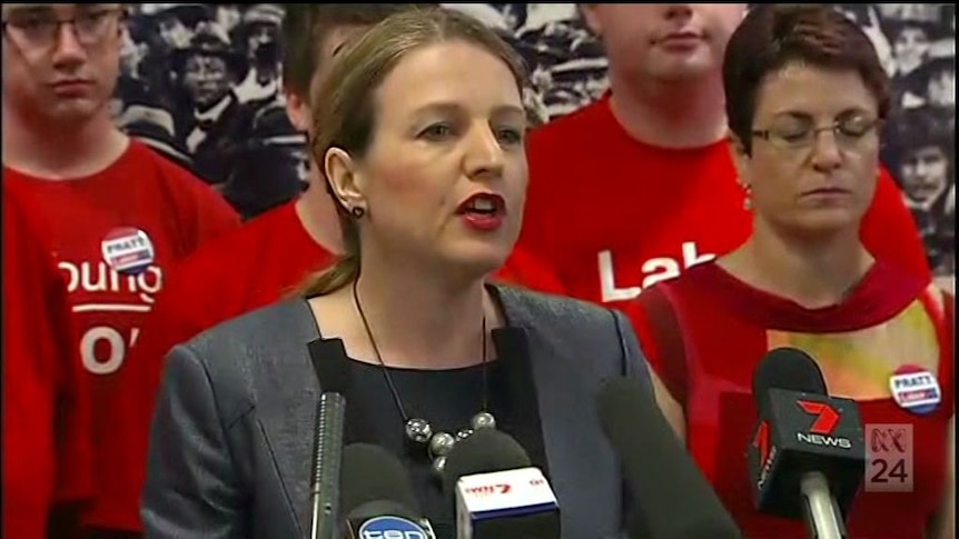 Louise Pratt calls for party reform while conceding Senate defeat. 16 April 2014.