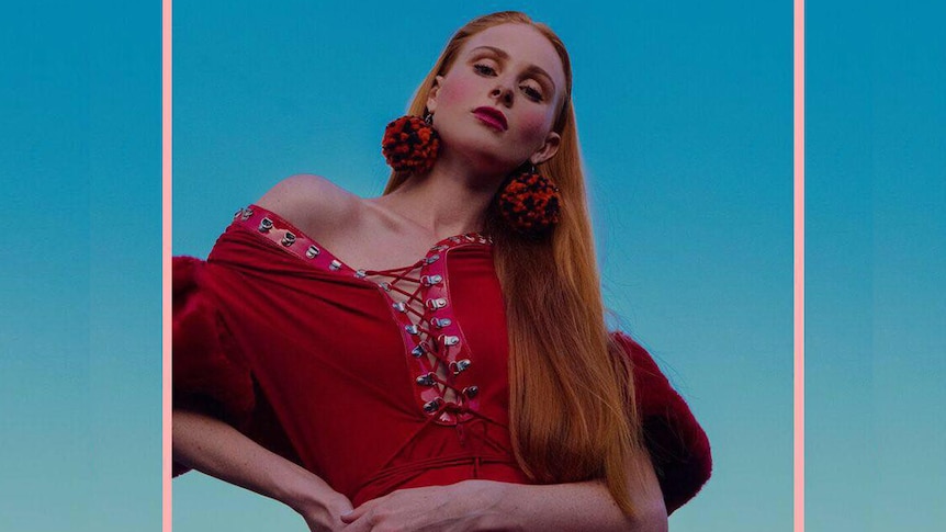 Sydney artist Vera Blue on the cover of her Lady Powers EP