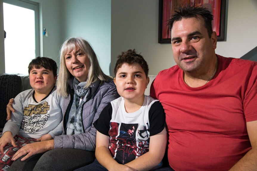 The Baric family is struggling with NDIS red tape