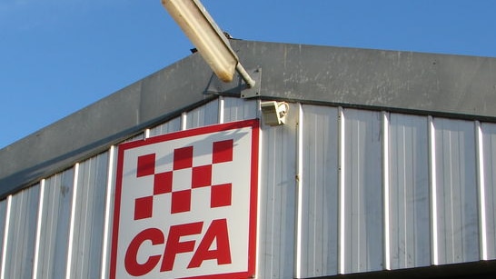 CFA sign on shed