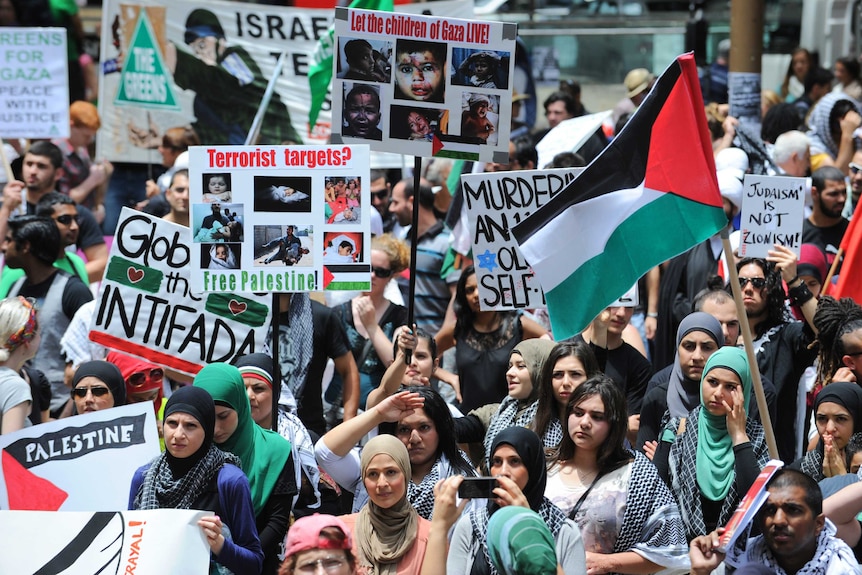 Australians Turn Out For Pro Palestinian Rallies Abc News