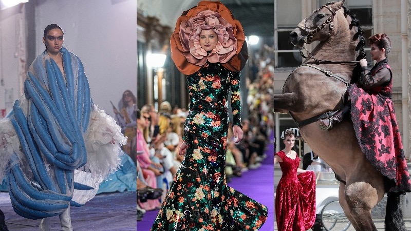 Paris Fashion Week's Haute Couture features weird, wacky and wonderful  designer clothing - ABC News