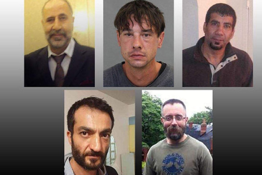 Headshots of five men allegedly killed by Bruce McArthur.