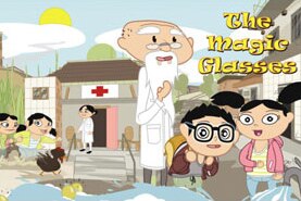 The Magic Glasses cartoon