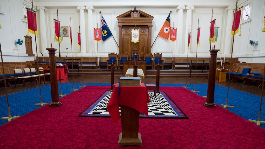 The Way Room at the Grand Lodge of Freemasons in Adelaide.