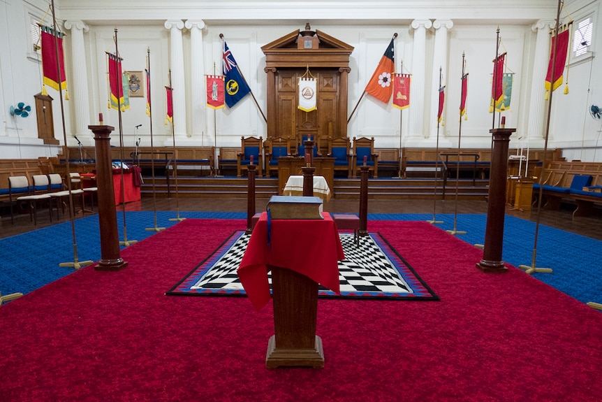 The Way Room at the Grand Lodge of Freemasons in Adelaide.