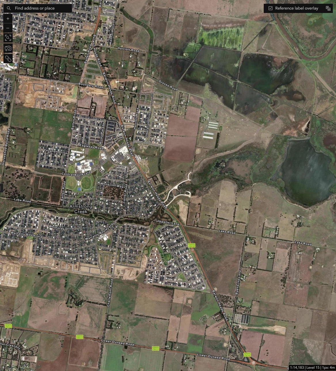 Armstrong Creek in 2026.